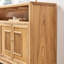 Nouvelle armoire d'entrée en bois massif de style chinois