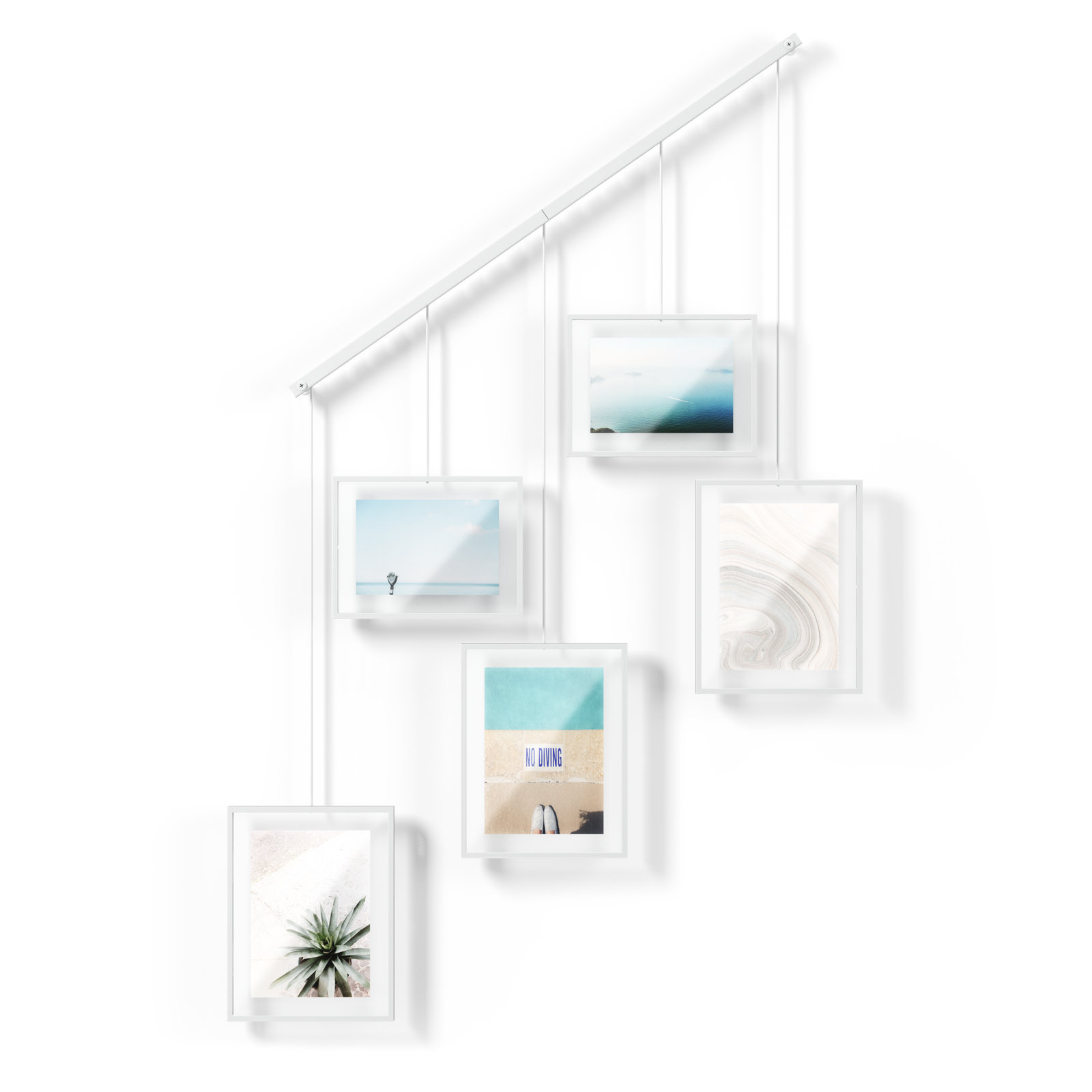 4" x 6" and 5" x 7" Gallery Wall Frame Set, White