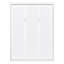 Paroi de lit avec tablettes en blanc - Gain de place pour plusieurs pièces Support de matelas confortable et contreplaqué idéal pour petits espaces pliables-2027630386