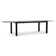 Ajha Extendable Rectangular Metal Outdoor Dining Table