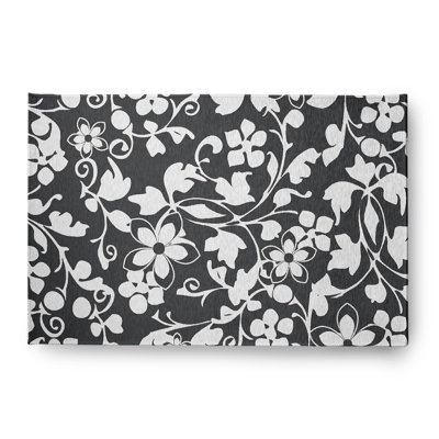 Ingunn Chenille Floral Indoor Rug