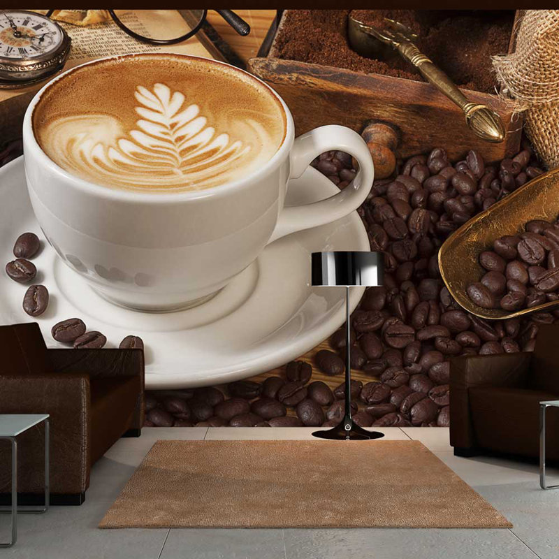 Coffee Maybe Wallpaper, 350 cm x 270 cm
