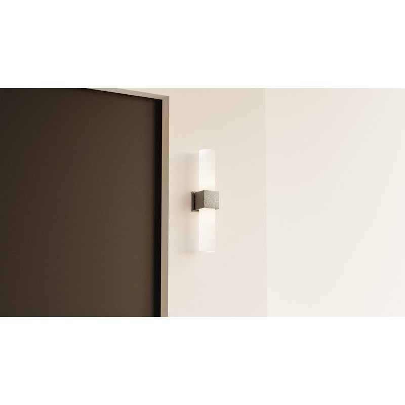 Arline 2-Light Bronze Wall Sconce, Gold