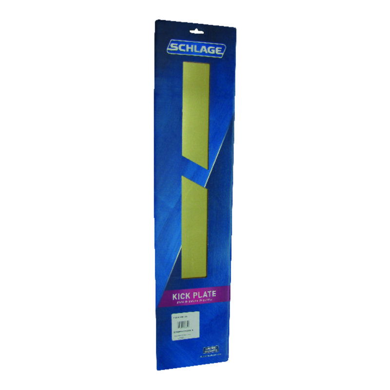 Plaque de protection en aluminium anodisé Ives, Or