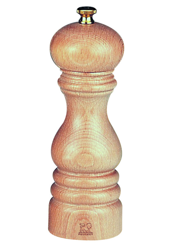 Brand Paris Wood Pepper Mill, 18cm H, Chocolate