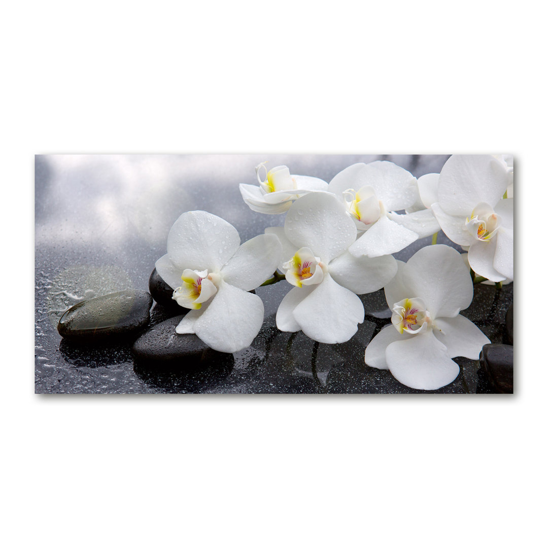 Orchidee - Kunstdrucke auf Leinwand - Wrapped Canvas