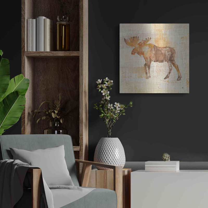 «Moose Study» par Studio Mousseau, H 24 po x l 24 po