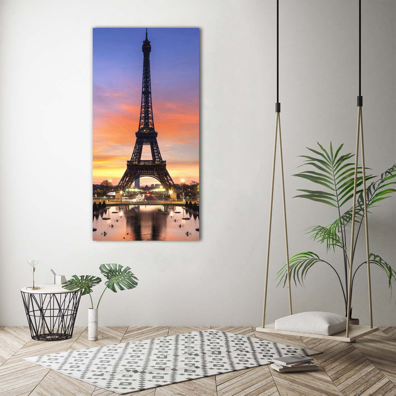 Eiffel Tower Paris - Wrapped Canvas Print