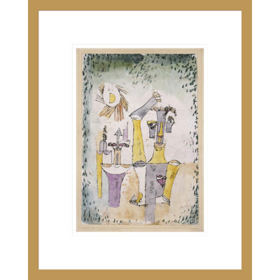 Black Magic by Paul Klee -Framed Giclee Print