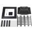 Bartolo Square Steel Smokeless Outdoor Fireplace