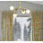 Zermeno 4-Light Gold Chandelier with White Glass Shades