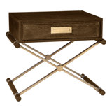 Thom Filicia Home Solid Wood Cross Legs End Table