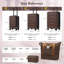 Ensemble de 5 valises rigides avec ouverture frontale, valises extensibles, roues pivotantes doubles, port USB et serrures TSA pour un voyage facile