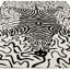 Alaisdair Zebra Animal Print Black White Rug-316095182
