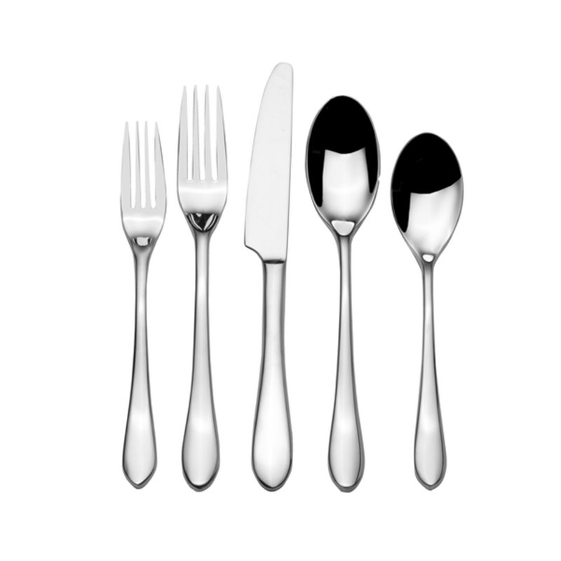 Ensemble de couverts 20 pièces Mikasa Ramsey, service pour 4, acier inoxydable 18/0