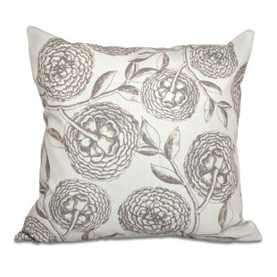 Housse et insert de coussin d'extérieur carré Botanical Blooms