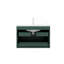 Meuble-lavabo 30 po avec lavabo, meuble-lavabo mural moderne avec 2 tiroirs, lavabo en céramique blanc sans robinet, couleur verte