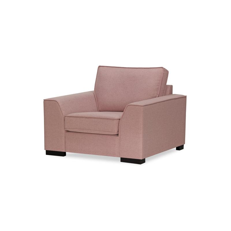 Hannover Upholstered Armchair, Degas Brown