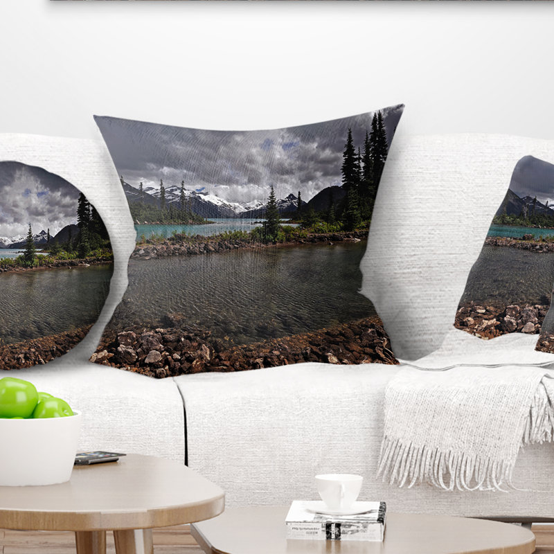 Coussin Dark Sky, 18 po x 18 po, Coussin décoratif