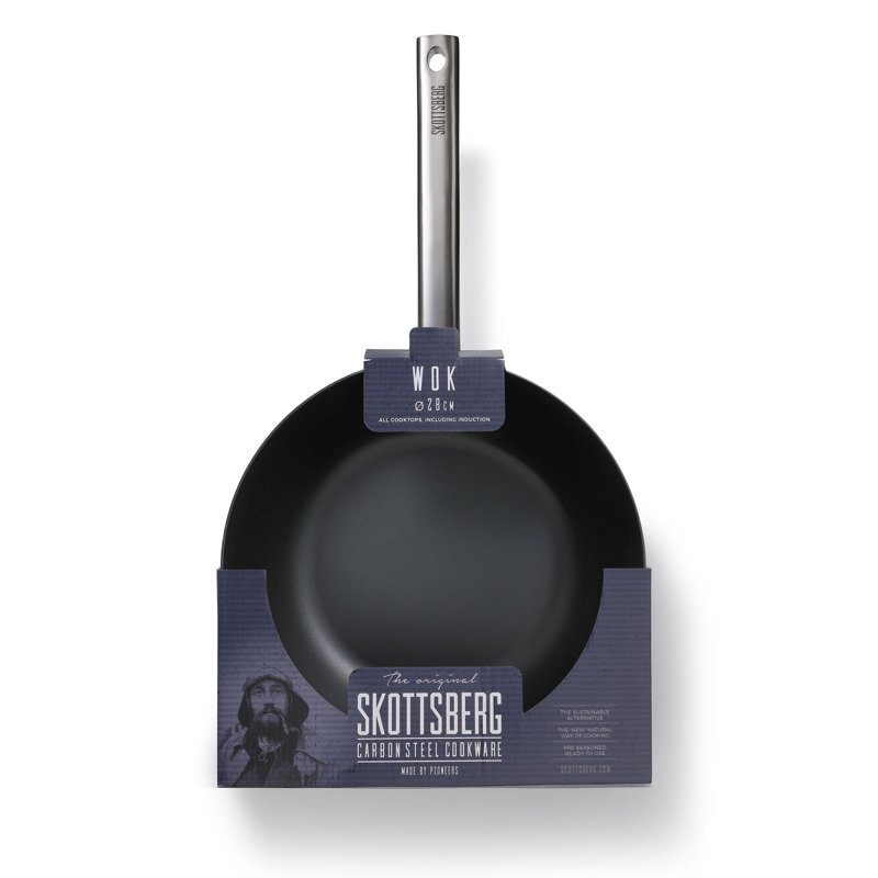 Acier au carbone Skottsberg Wok