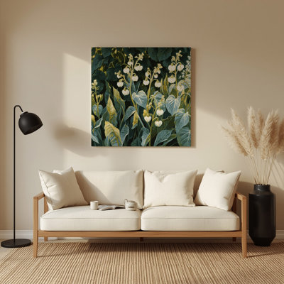 Vegetables Garlic Mustard Green Metal Wall Art