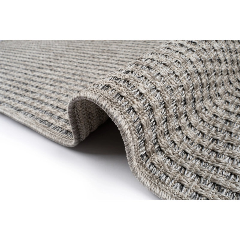 Tapis gris en jute / sisal Santorini, Rectangle 8 pi 3 po x 14 pi 10 po