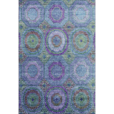 Premium Machine Washable Mayfield AMF2049 Panel Rug