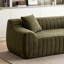 Canapé moderne, siège confortable rembourré, canapé 2 places avec 2 coussins, causeuse surdimensionnée pour le salon, aucun assemblage requis-1464406599