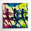 Art mural rouge sur toile-456649507