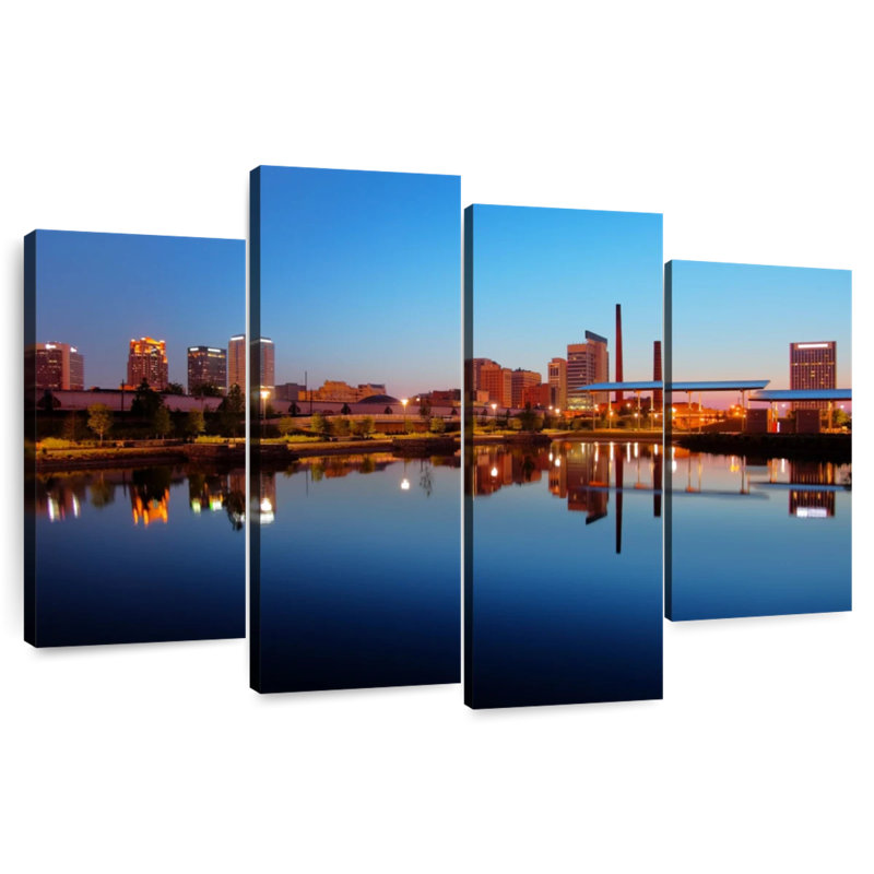 Nicci Birmingham Skyline, H 32 po x l 52 po