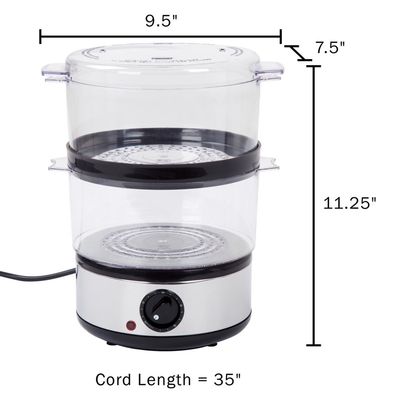 Chef Buddy 4-Quart Food Steamer