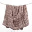 Ruched Rabbit Reversible Solid Faux Fur Classic Modern Rustic Throw Blanket-987808861-987808862