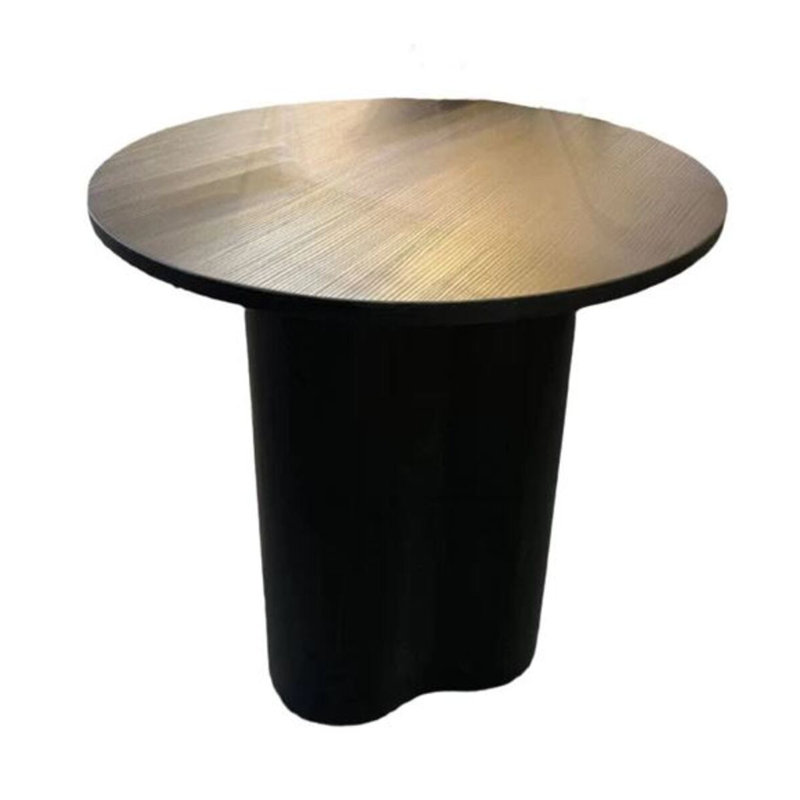 Table d'appoint Madrid, Noir, noir, noir, noir