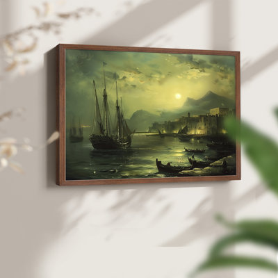 Paysage - CLXVI - Reproduction encadrée - réarmable