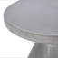Table d'appoint d'extérieur en béton léger