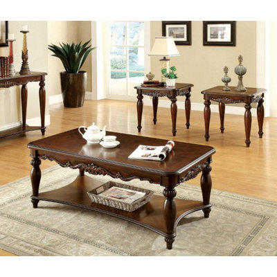 Casares 3 Piece Coffee Table Set by Astoria Grand