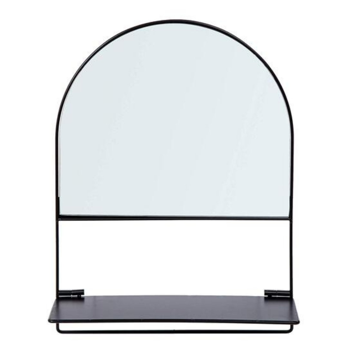 Bohouse Truu Design Decorative Metal And Glass Wall Mirrors With Shelf