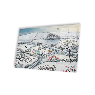 «Winter Hills» par Jo Grundy - impression sans cadre
