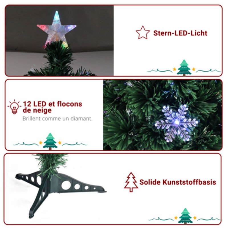 Lighted Artificial Christmas Tree