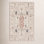 Murphie Handmade Medallion Ivory/Red Area Rug