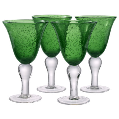 Abingdon 14oz. Handmade Crystal Goblet Set