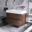 Meuble-lavabo mural simple 36 po avec plateau en résine blanche 36 po-1494094254
