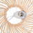 Nagle 1 - Light Natural Dome Pendant-676360799