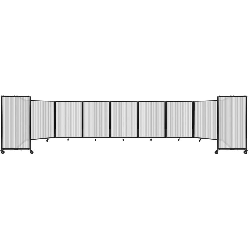 Cloison murale en polycarbonate 360, H 48 po x l 300 po, Transparent