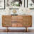 Lonaravale Decorative Sculpture with Circular Design in Stone Aluminum MDF and Marble Featuring Abstract Artistic Silhouette and Freestanding Form for Contemporary Accent Display