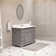 Derby 48" Carrara White Marble Countertop Bath Vanity with Faucet and Mirror