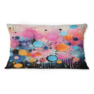 Coussin Neon Assemblage I - Abstract Collages