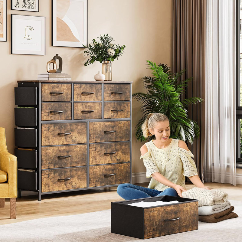 3 - Drawer Chest of Drawers, Tan