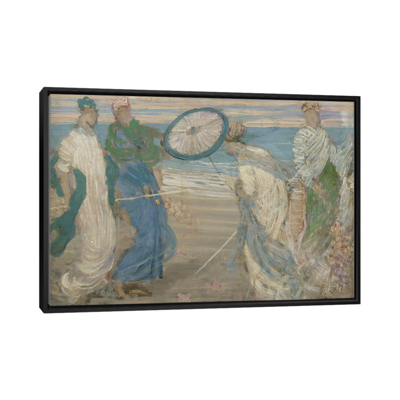 Print, Black, 45.72 cm H x 66.04 cm W x 4.445 cm D