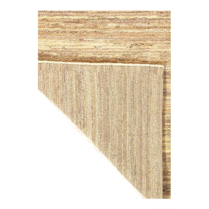 Striped Area Rug in Beige